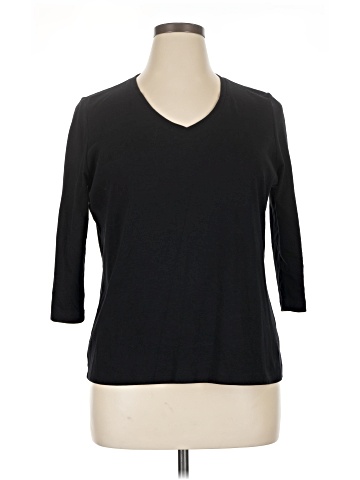 St. John's Bay 3/4 Sleeve T-Shirt (view 1)