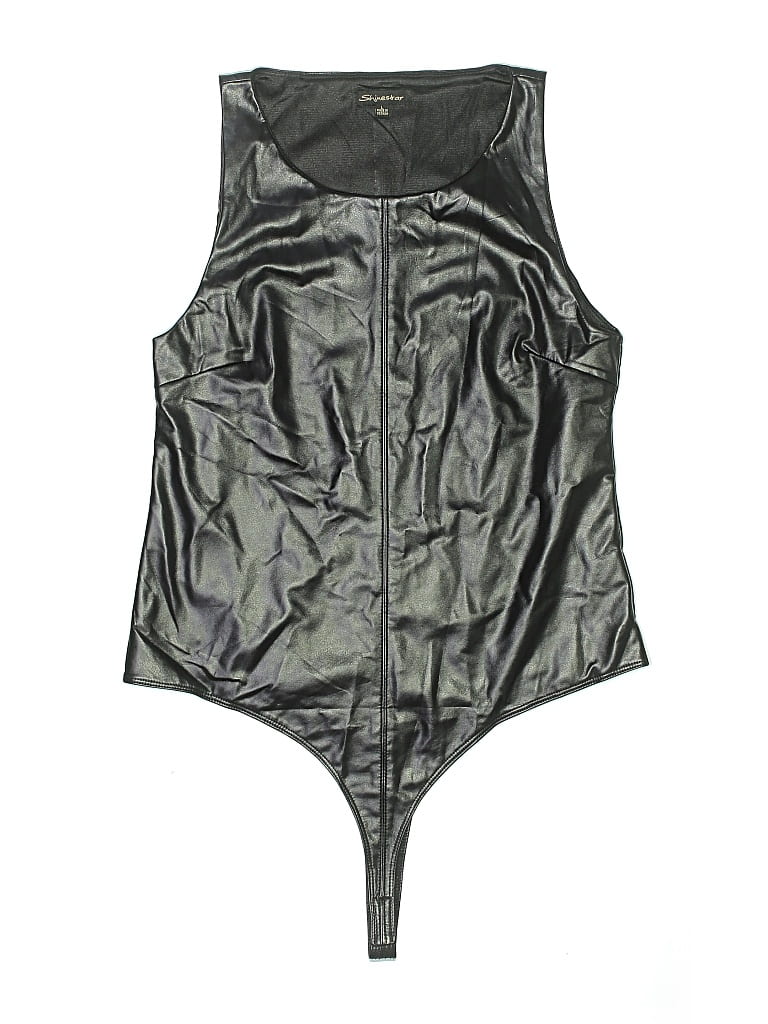 Pre-owned Shinestar Bodysuit In Silver