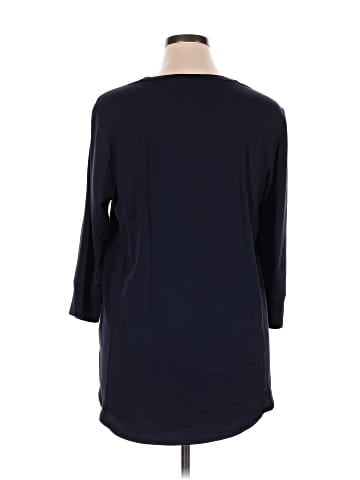 Zenergy by Chico's 3/4 Sleeve T-Shirt (view 2)