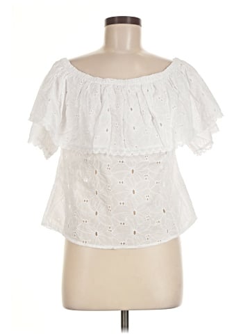 Calypso St. Barth Short Sleeve Blouse (view 1)