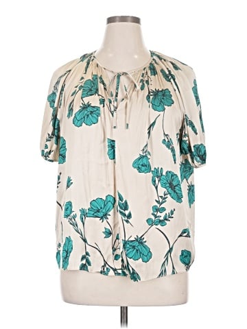 RACHEL Rachel Roy Short Sleeve Blouse (view 1)