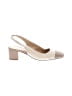 Ann Taylor Color Block Ivory Heels Size 8 1/2 - photo 1