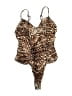 Forever 21 Animal Print Brown Swimsuit Top Size L - photo 1