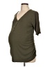 Isabel Maternity Green Short Sleeve Top Size L - photo 1