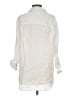 Sigrid Olsen 100% Linen Ivory 3/4 Sleeve Button-Down Shirt Size S - photo 2