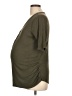 Isabel Maternity Green Short Sleeve Top Size L - photo 5
