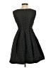 Zara Basic 100% Polyester Polka Dots Black Cocktail Dress Size S - photo 2
