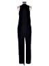 DKNY 100% Polyester Solid Black Jumpsuit Size M - photo 2