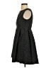 Zara Basic 100% Polyester Polka Dots Black Cocktail Dress Size S - photo 5