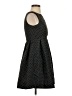 Zara Basic 100% Polyester Polka Dots Black Cocktail Dress Size S - photo 4