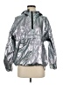 Silence and Noise 100% Polyurethane Metallic Silver Windbreaker Size S - photo 1