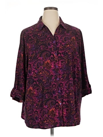 Catherines 3/4 Sleeve Blouse (view 1)