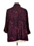 Catherines Paisley Purple 3/4 Sleeve Blouse Size 1X - photo 2