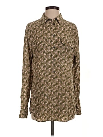 Equipment Long Sleeve Blouse (view 1)