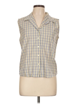 Eddie Bauer Sleeveless Button Down Shirt