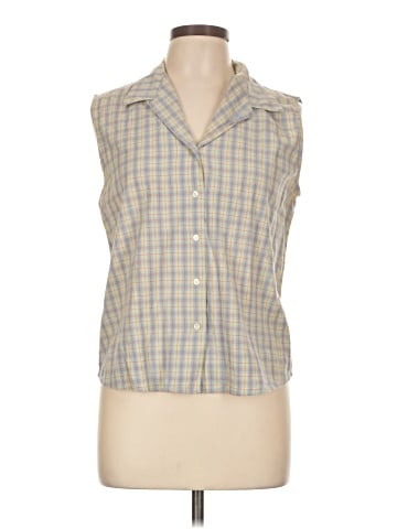 Eddie Bauer Sleeveless Button-Down Shirt (view 1)