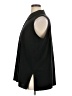 misook 100% Polyester Solid Black Sleeveless Blouse Size 1X - photo 5