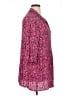 Catherines 100% Rayon Pink 3/4 Sleeve Blouse Size 1X - photo 4