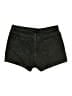 Future Collective 100% Cotton Chevron-herringbone Black Denim Shorts Size 12 - photo 2