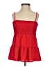Paper Crane 100% Polyester Red Sleeveless Blouse Size XS - photo 1