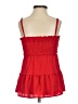 Paper Crane 100% Polyester Red Sleeveless Blouse Size XS - photo 2
