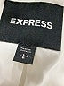 Express 100% Polyester Ivory Coat Size L - photo 6