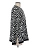 misook 100% Acrylic Animal Print Black Jacket Size M - photo 4