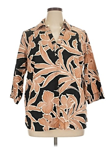 D&Co. 3/4 Sleeve Blouse (view 1)