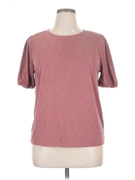 Green Envelope Short Sleeve Top