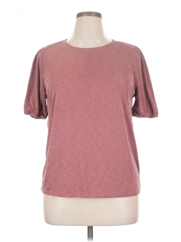 Green Envelope Short Sleeve Top (view 1)