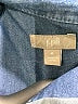 J.Jill 100% Cotton Blue 3/4 Sleeve Button-Down Shirt Size M - photo 7