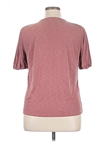 Green Envelope Short Sleeve Top (view 2)