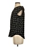 Fun2Fun Black Short Sleeve Henley Size XS - photo 5