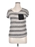Lavish Gray Short Sleeve Top Size XL - photo 1