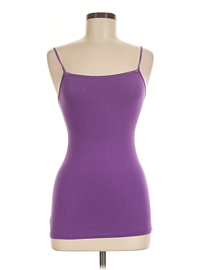 Pre-owned Wet Seal Tank Top Purple Strapless Neckline Tops