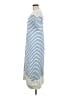 Zara Stripes Blue Casual Dress Size M - photo 5