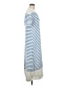 Zara Stripes Blue Casual Dress Size M - photo 4