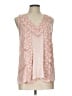 Pol Pink Sleeveless Blouse Size L - photo 1