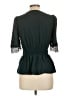Mine 100% Polyester Green 3/4 Sleeve Blouse Size L - photo 2