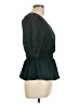 Mine 100% Polyester Green 3/4 Sleeve Blouse Size L - photo 4