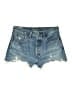 Levi's 100% Cotton Blue Denim Shorts Size 30 waist - photo 1