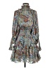 Elliatt Paisley Blue Casual Dress Size XS - photo 1