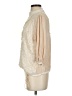 Tiny 100% Rayon Ivory 3/4 Sleeve Blouse Size S - photo 5