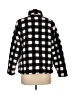 Croft & Barrow 100% Polyester Checkered-gingham Black Cardigan Size Med Petite - photo 2