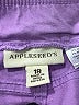 Appleseeds Solid Purple Casual Pants Size 18 - photo 4