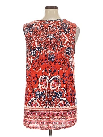 fleur bleue Sleeveless Blouse (view 2)