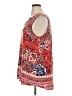 fleur bleue Red Sleeveless Blouse Size 1X - photo 5