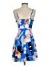 Express Floral Blue Cocktail Dress Size S - photo 2