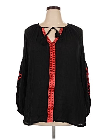 Weekend Suzanne Betro 3/4 Sleeve Blouse (view 1)