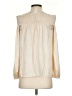 BCBGMAXAZRIA Ivory Long Sleeve Blouse Size S - photo 2